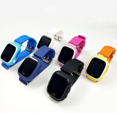 China Wifi de GPS Q90 que coloca el reloj elegante del monitor perdido anti seguro del niño del perseguidor del localizador de la ubicación de la llamada del Smart Watch SOS de los niños en venta