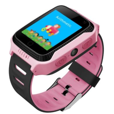 China 2019 kids android GPS track watch Child Anti Lost SOS Call kids gps smartwatch Q529 smart watch with making call function for sale