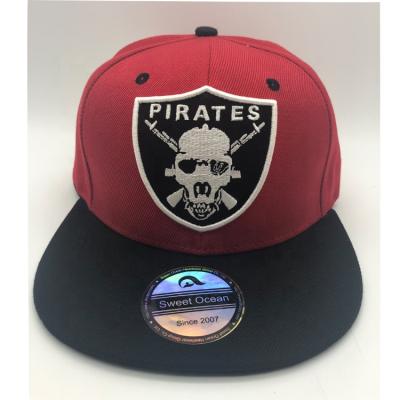 China Fashion 100% JOINT Acrylic Hip Hop Snapback Covers With Embroidery for sale