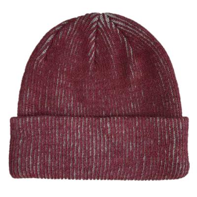 China JOINT Design Two Tone Color Special Custom Beanie Hat Women With Custom Logo for sale