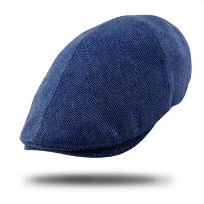 China High Quality Character Wool Blend Tradition Ivy Herringbone Hat & Cap for sale