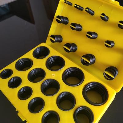 China Long Life And High Quality Professional Customized O Ring Box Repair O Ring 30 Sizes O Ring O Ring Kit for sale