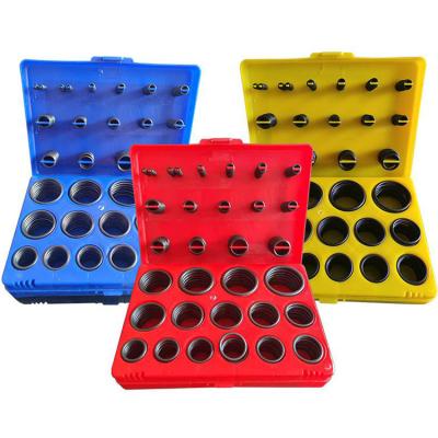 China Long Lasting and High Quality Multifunctional Red Yellow Blue O Ring Kit Tool O Ring Kit Box for sale