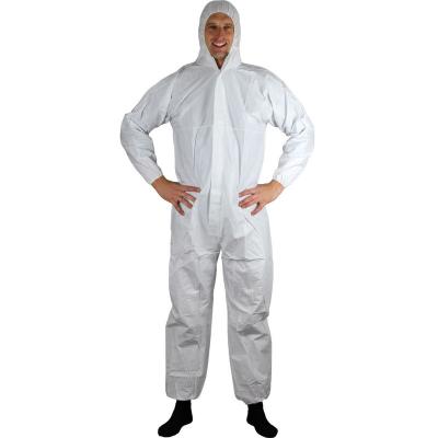 China Antistatic Disposable Sterile Waterproof Protective Isolation Coverall for sale