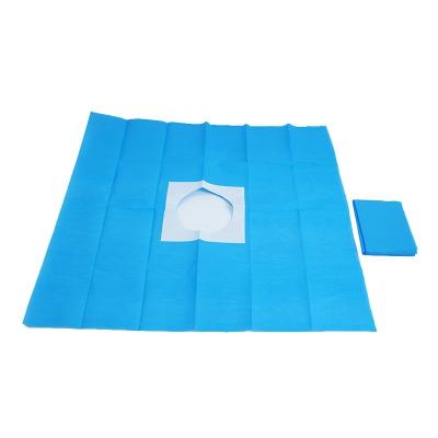 China Nonsterile Disposable Fenestrated Nonwoven Surgical Drapes for sale