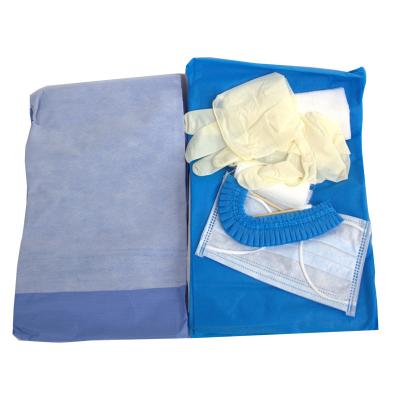 China Disposable non-sterile birth medical kit, delivery kit for sale