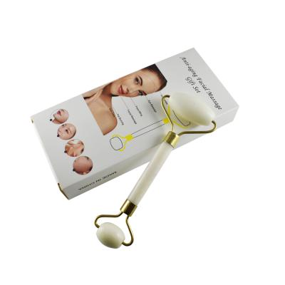 China Face-lift sale like keeping hot high quality in good health jade genuine anti-aging roller for sale