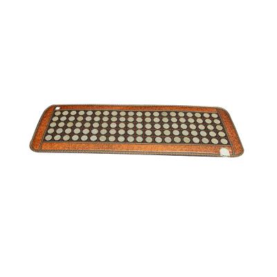 China Body Waist Quality Chinese Negative Ion Jade Far Infrared Electric Heating Stone Pad for sale