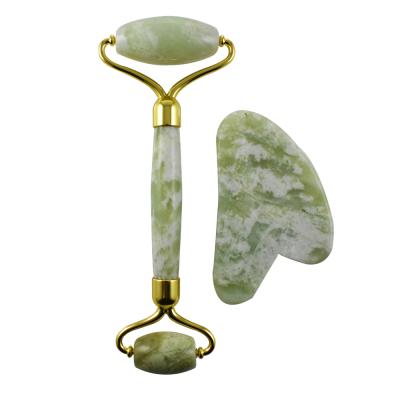 China Wholesale High Quality Hand Held Natural Anti Aging Gua Whitening Sha Jade Roller for sale