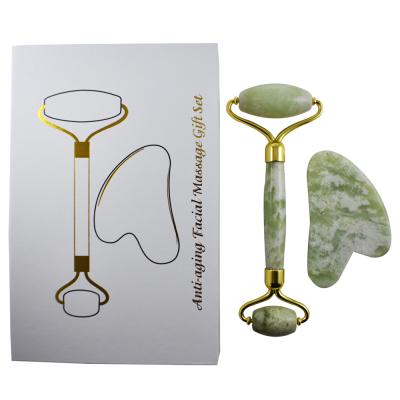 China Whitening Wholesale reduce edema multifunctional facial massage best jade wheel for sale