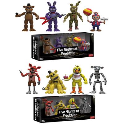 China Action Numbers MODELS 4pcs/pack FNAF Toy Model of TOY Five Nights At Freddy 5cm for sale