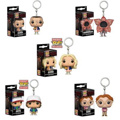 China Key Chain Eleven Dustin Barb Demogorgon Action Number TOY Funko Pop Stranger Things MODEL for sale