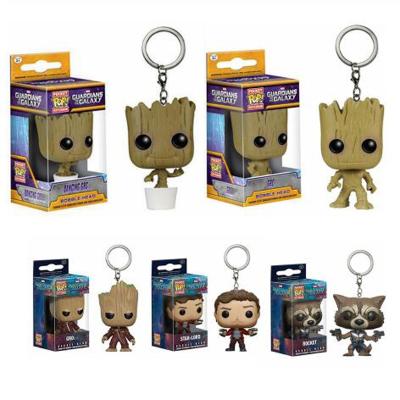 China MODEL TOY Funko Pop Guardians The Main Chain Groot Rocket Star-Lord of Galaxy Action Number for sale