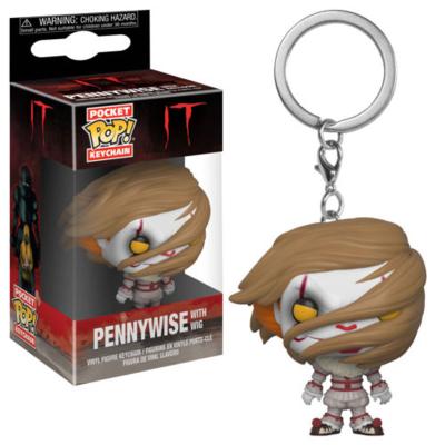 China TOY Funko Pop Stephen King's Action Number Chucky Keychain Toys Pennywise MODEL 4cm for sale