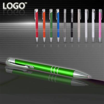 China 2021 Promotional Pen Supplier Wholesale Professional Multicolor Metal Pen With Custom Logo for sale