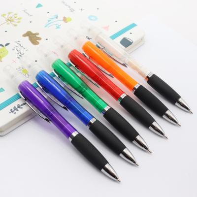 China Promotional Pen With Spray Multifunctional Plastic Portable Ballpoint Pen Customized for sale