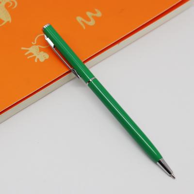 China Metal Promotional Pen Custom High Quality Twist Logo Ballpoint Manufacturers High Quality for sale