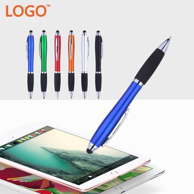 China Mobile Phone Wholesale Ballpoint Pen Promotional Tip Pen With Stylus for sale