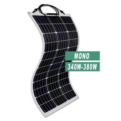 China 380 Watt Sun Energia Photovoltaic Solar Panel Half Generation Home Monocrystalline 340 Watts Mono Cells For Home Roof for sale