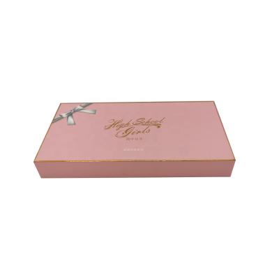 China Blue Rose Biodegradable Custom Embossing Cosmetic Foldable Paper Box With Cardboard Insert for sale