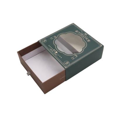 China Recycled Materials Custom Foldable Paper Gift Box Sliding Clearance Draw For Preserved Flowers Roses for sale