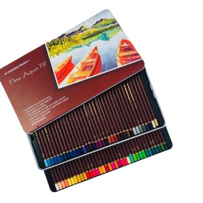 China Fine Art OEM Factory Price 120 Color Core Watercolor Color Soft Art Drawing Pencil Set With Box for sale