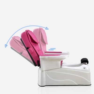 China 4D modern massage odern modern weightlessness cheap full body foot massage chair nail salon furniture nail reflexology massager for sale