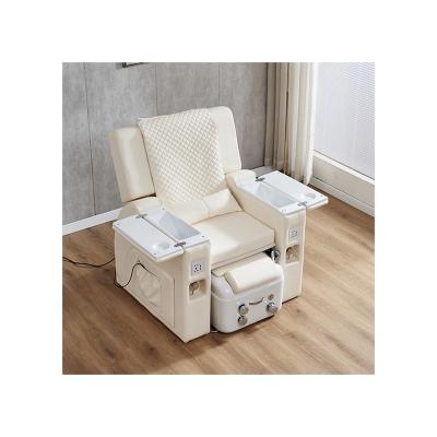 China Modern Popular Nail Salon Furniture Luxury Nail Pedicure Chair Custom Made No Hose Sofa Spa Pedicure Chair for sale