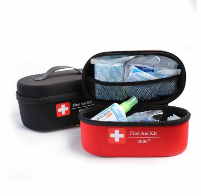 China Factory Wholesale Eco-friendly Waterproof EVA First Aid Kit Box with Custom Logo and Certificate Certificate for sale