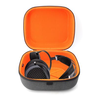 China Eco - Friendly Hard Zippered Case For Headphones , Embossed Logo Headset Case Bag for sale