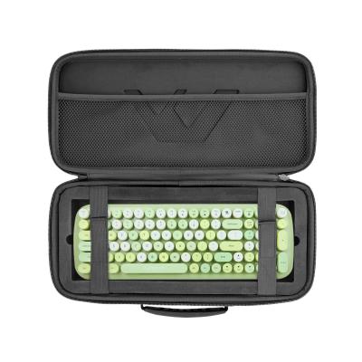 China OEM/ODM Shockproof Storage Zipper Case for GMK Hard Keyboard, EVA Keyboard Carrying Case for sale