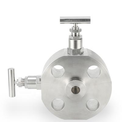 China General High Pressure 316SS Swagelok Type OS&Y One Piece Design Stainless Steel Flange DBB Monoflange Block Dual Double Check Valves for sale