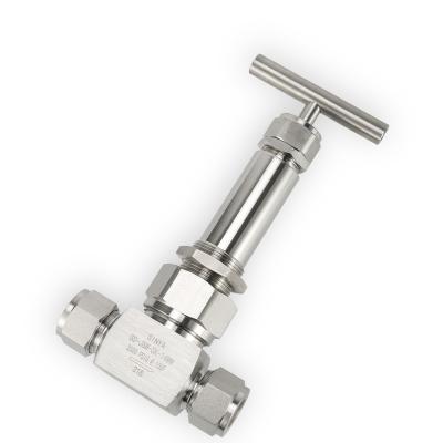 China General instrumentation 1/2 in. High Purity 316L Ball Valve Swagelok Tube Butt Weld Type Stainless Steel Metering Bellows Sealed Valve for sale