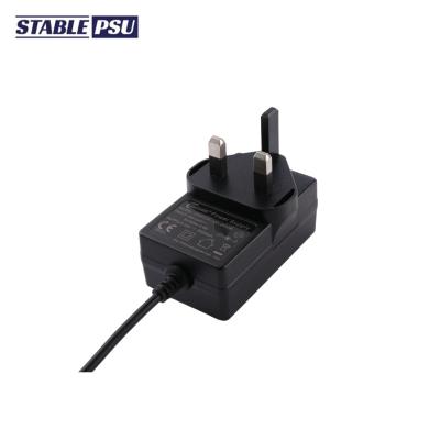 China Global certificate CE UKCA Certificate 12V 2000mA 2500mA UK Plug Wall Mounted Power Adapters for sale