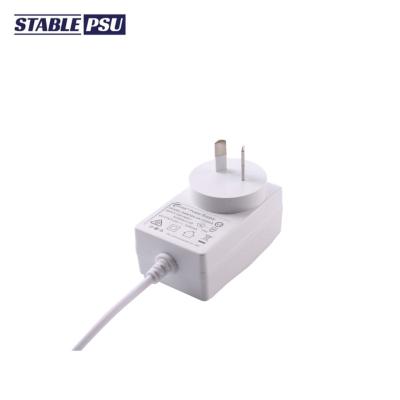 China Fast Charging Speed White Colour RCM SAA Certificate 12V 2000mA 2500mA Wall Mounted Power Adapters for sale