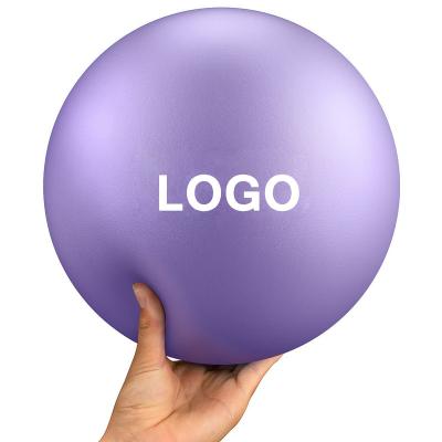 China Custom Logo Colorful Small Mini Stability Round Exercise Ball Rhythmic Gymnastics Pilates Ball For Yoga for sale