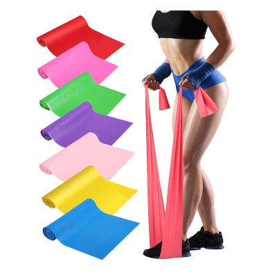 China Durable Custom Gym Elastic Band Workout Non-latex Exercise Yoga Yoga Fitness Resistance Bands For Physiotherapy Pilates Rehabilitation Elastic Bands for sale