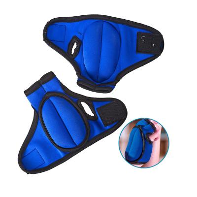 China Adjustable Workout Logo Printing Neoprene Weighted Fitness Exercise Gloves Custom 1 Pound For Cardio And Heavy Hands for sale