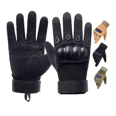 China Military Soft Rubber Fingers Dexterity Touch Screen Full Guard Logo Tactical Gloves Custom Made For Shooting Motorcycle for sale