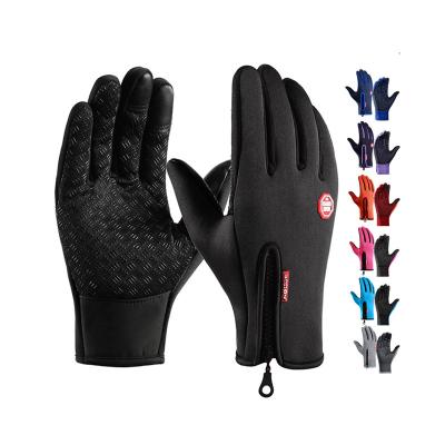 China Custom Logo Outdoor Windproof Work Cycling Winter Men Anti-skid Warm Gloves Women Hunting Sports Smartphone Touch Screen Climbing Gloves for sale