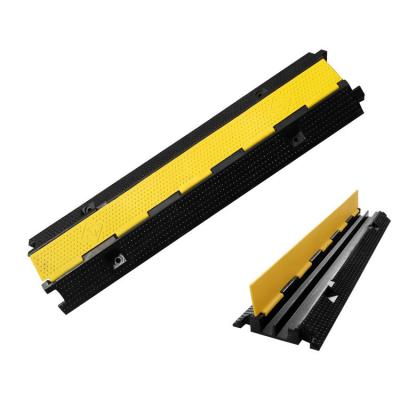 China Cable Protecion PVC Deceleration Belt Can Be Oversized Truck Step Guard Board Cable Wire Protection Board Trunking for sale