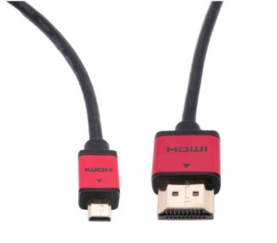 China Speaker Hdmi A type to micro hdmi support 3D 4k 1080P hdmi D type for laptop for sale