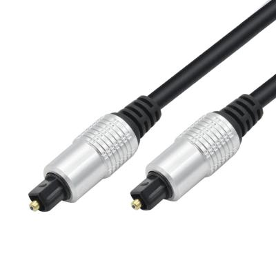 China Stylish White Speaker Toslink Fiber Optic Cable 6 Feet Toslink Digital Fiber Optic Audio Cable for sale