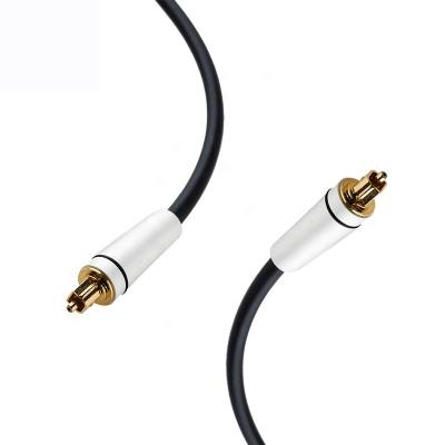 China Speaker Stylish White Premium Toslink High Fidelity Optical Cable 6 Feet Toslink Digital Optical Audio Cable for sale