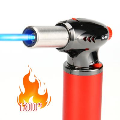 China Factory direct safety ABS+ system cigar direct cigar ZINC ALLOY direct spray gun flametorch metal torch cigarette igniter for sale