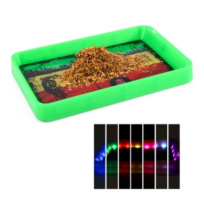 China Large Plastic Cigarette Storage Tray 24*14cm Plastic LED Cigarette Storage Tray Multi Color Plastic Operation Tray for sale