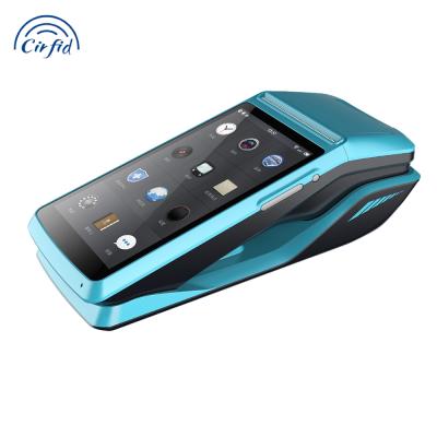 China M1 Android SDK POS Handheld Terminal With QR Code Barcode Scanner Wifi 58mm Thermal Printer NFC Retail Assistant for sale