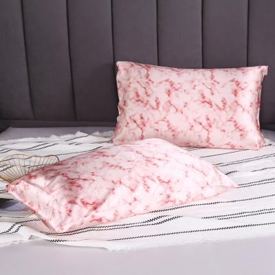 China Anti-Static Custom Pure Color Mulberry Silk Pillow Case Set Good For Hair And Skin for sale