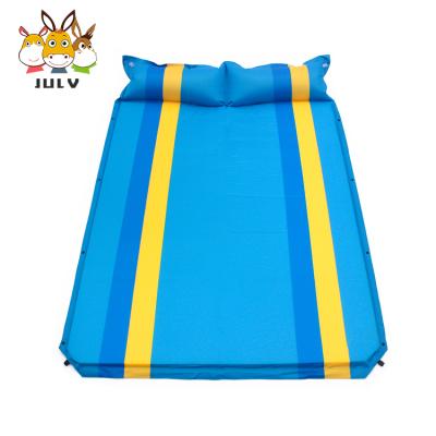 China Comfortable Outdoor Activity Double Person Self Inflating Air Bed Sleeping Mat 1.2