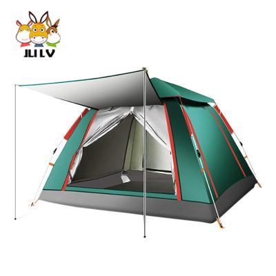 China 2019 Outdoor Entertainment In Running High Quality 3-4 Person 7.9ft Camping Tent Backpacking Outdoor Sports Foldable Mobile Folding Tent for sale